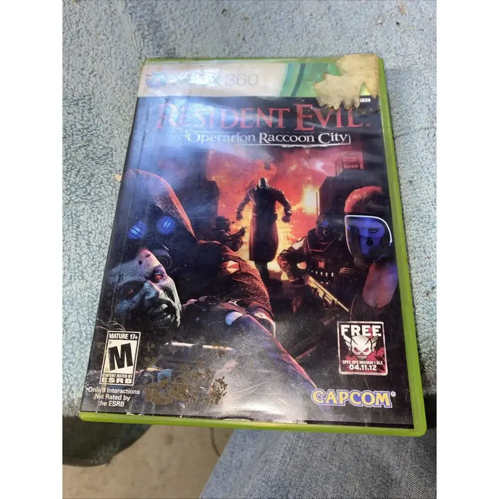 Resident Evil: Operation Raccoon City (Microsoft Xbox 360, 2012) CiB
